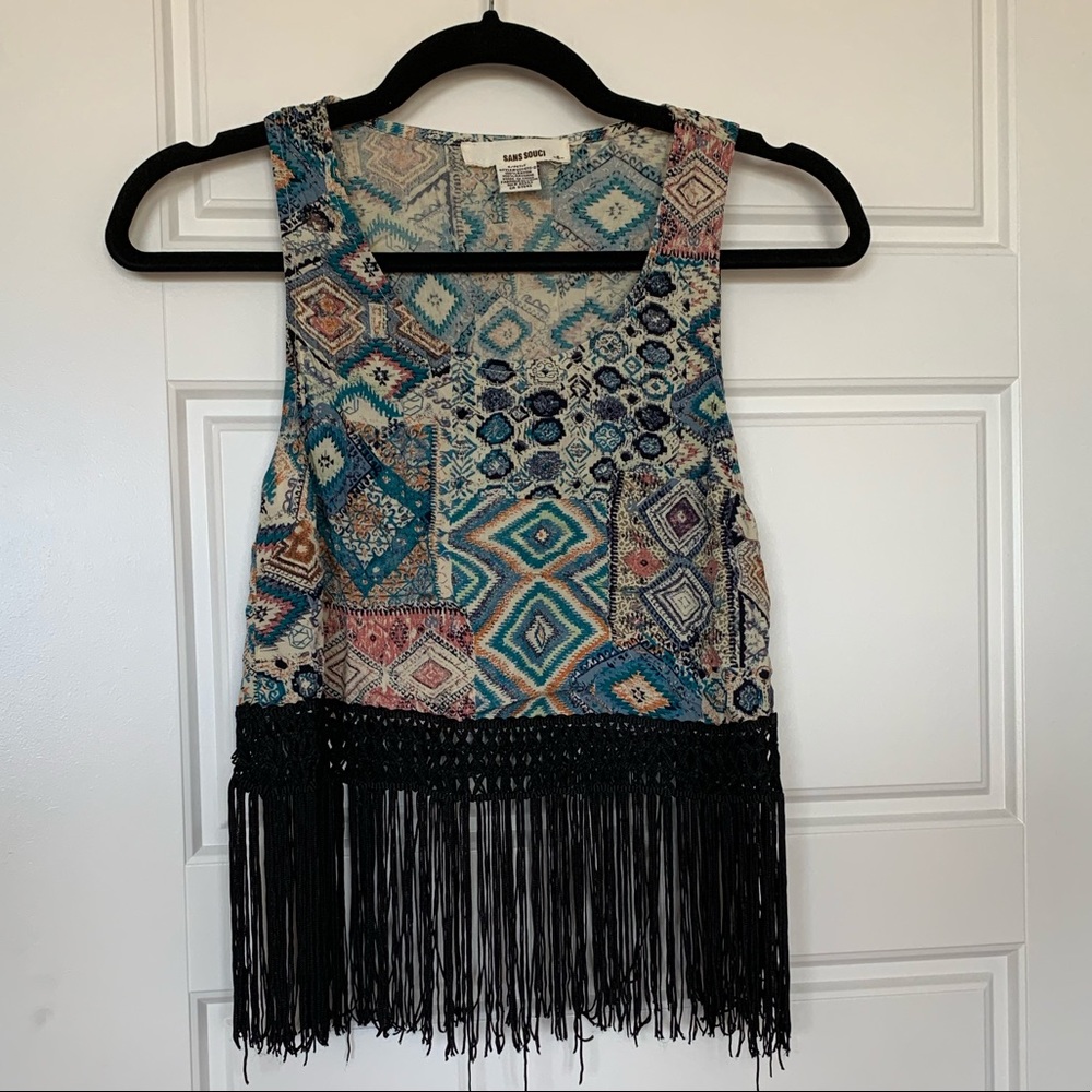 Printed Tank Top